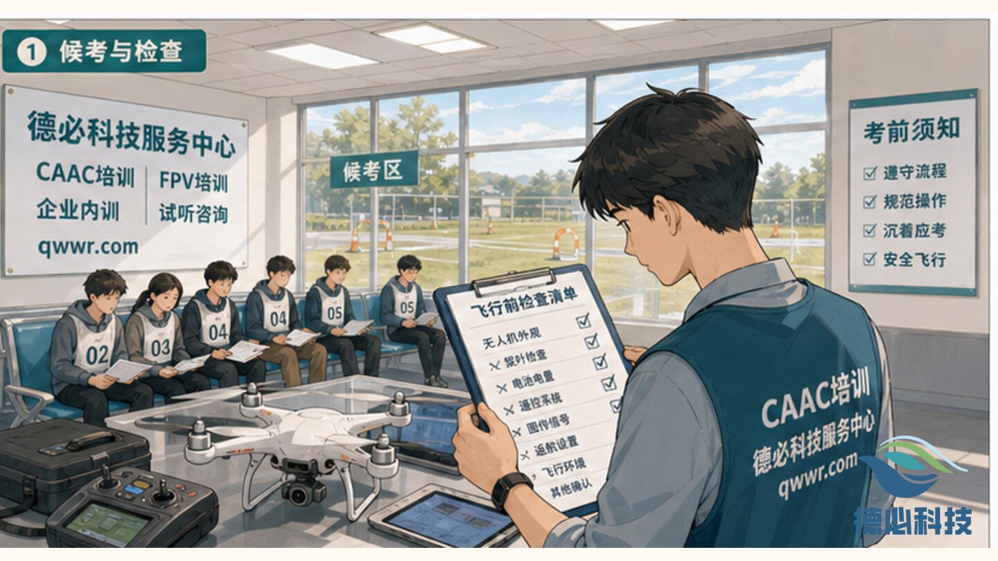 无人机考前模拟怎么做,先按完整流程走一遍