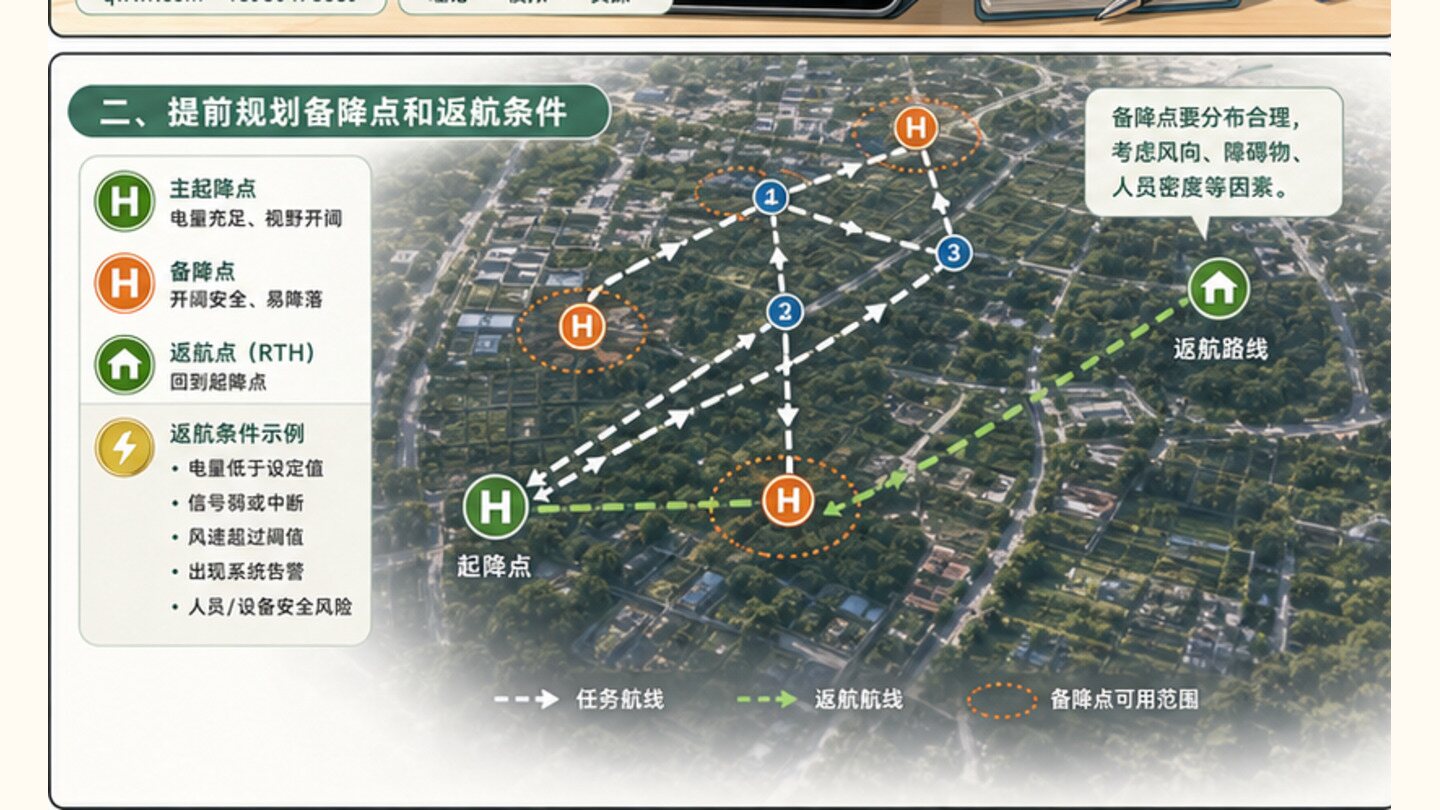 任务规划怎么练，先把备降点讲清楚