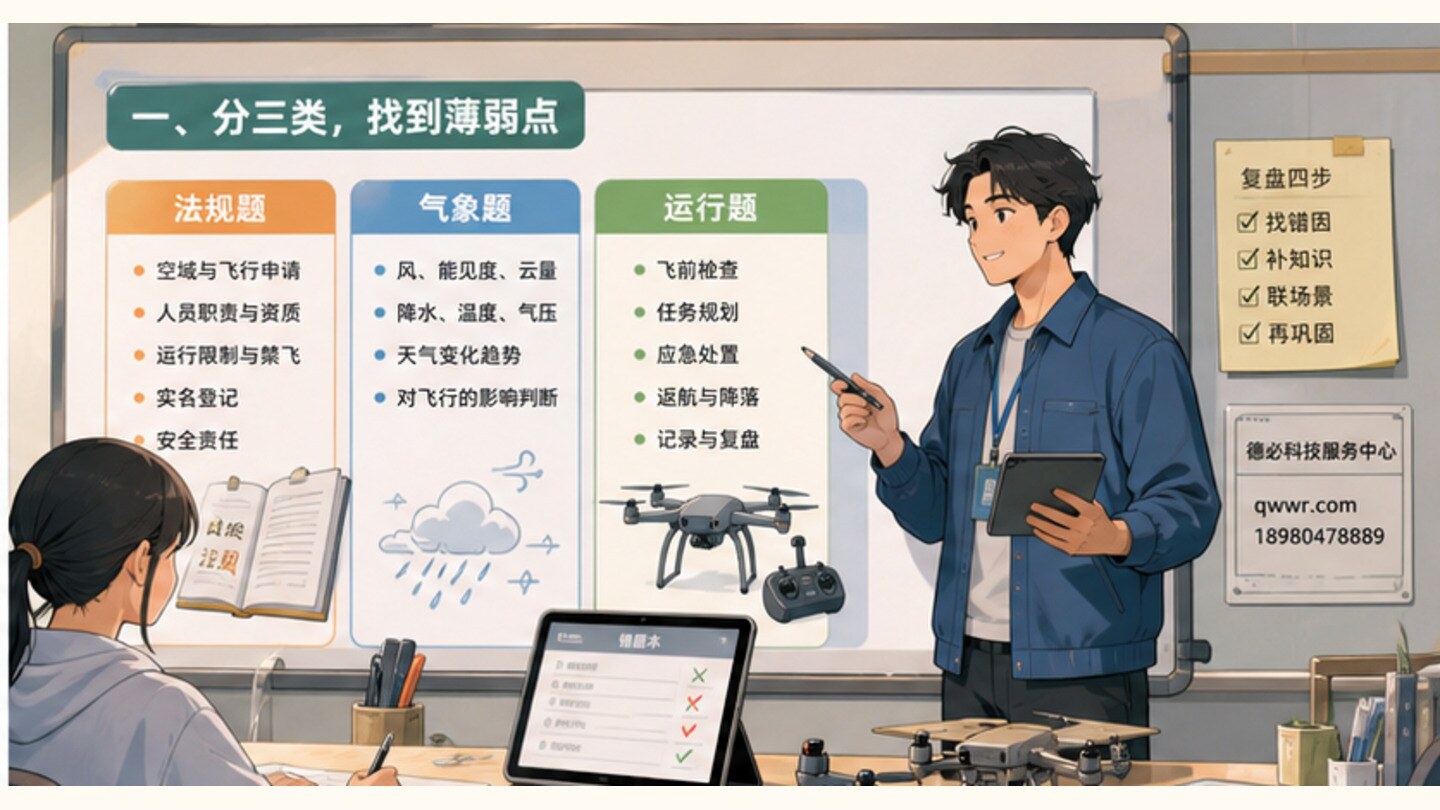 题库错题怎么复盘,先分三类问题