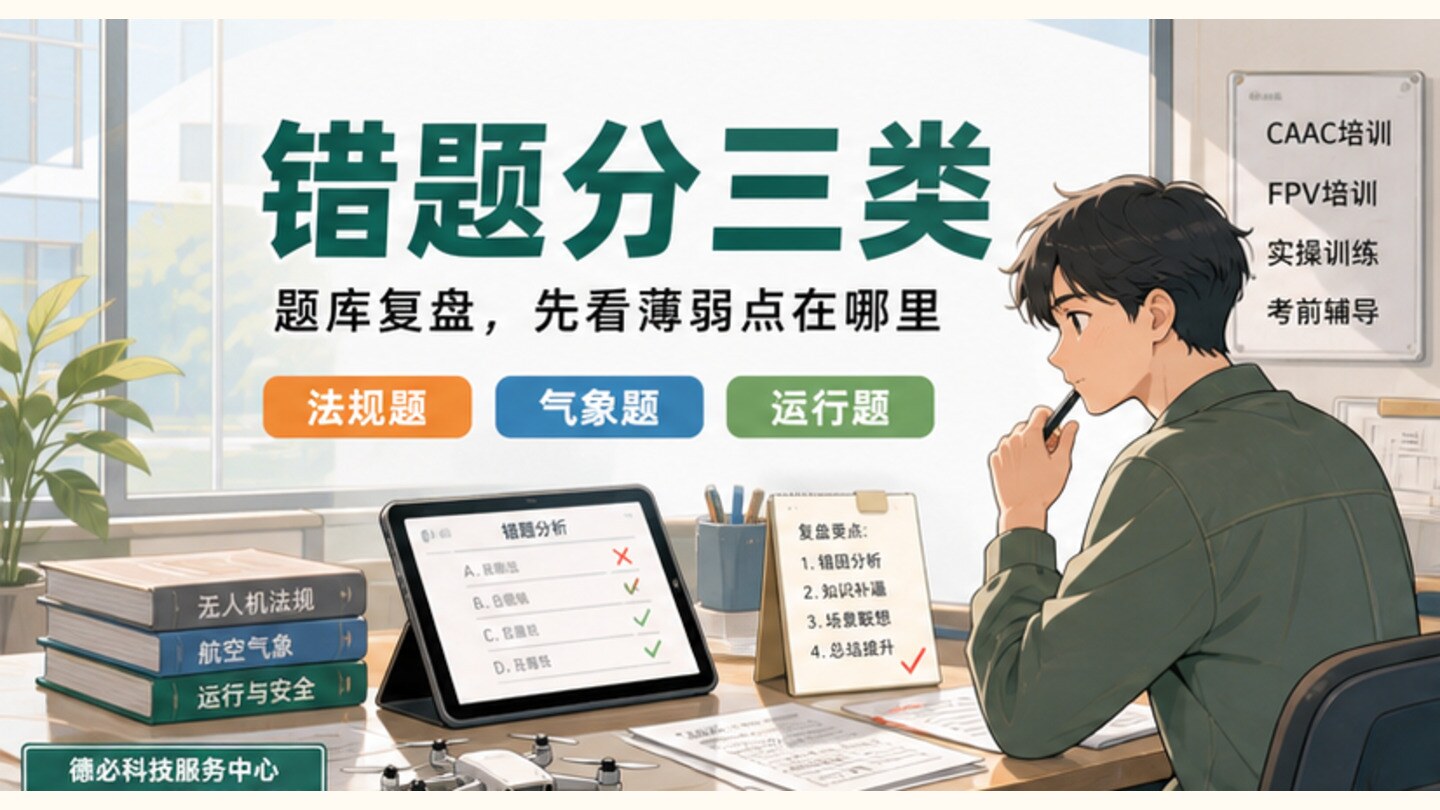 题库错题怎么复盘,先分三类问题