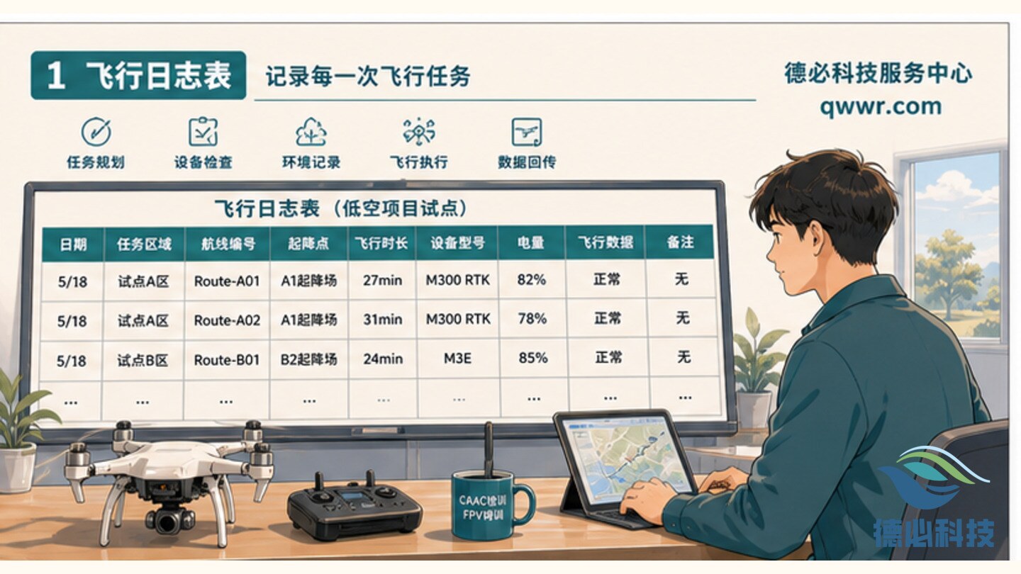 低空项目试点怎么验收,先定三张表