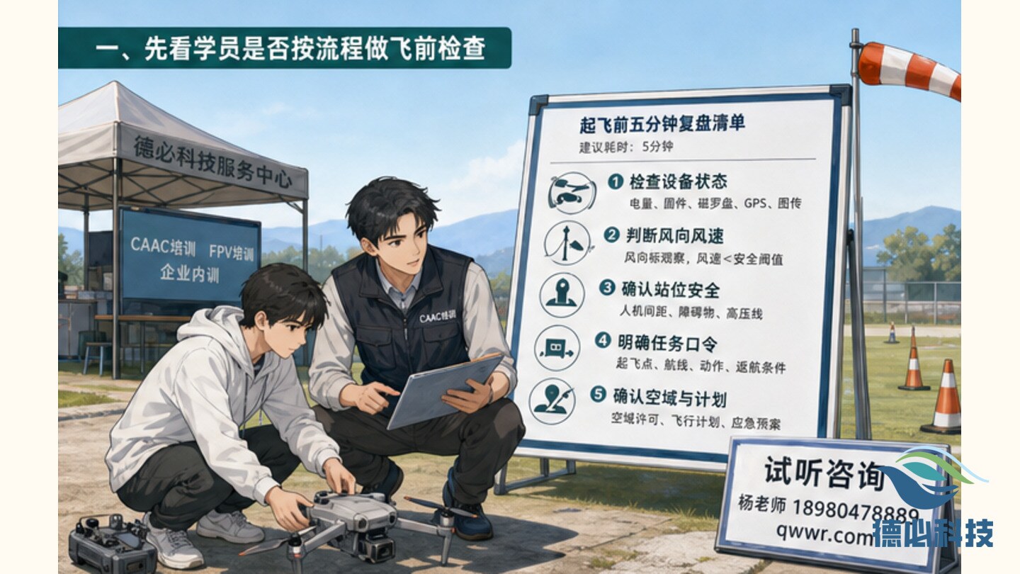 无人机实操老不稳，先复盘起飞前五分钟