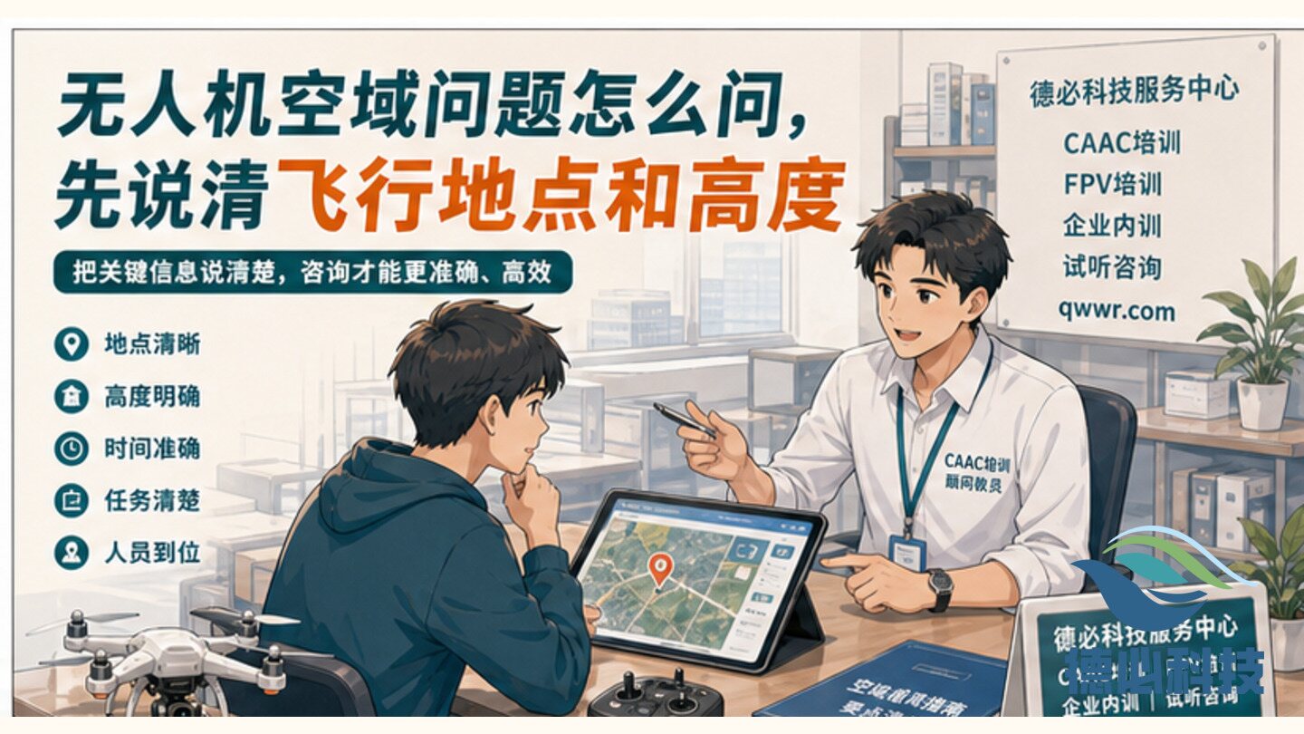 无人机空域问题怎么问,先说清飞行地点和高度
