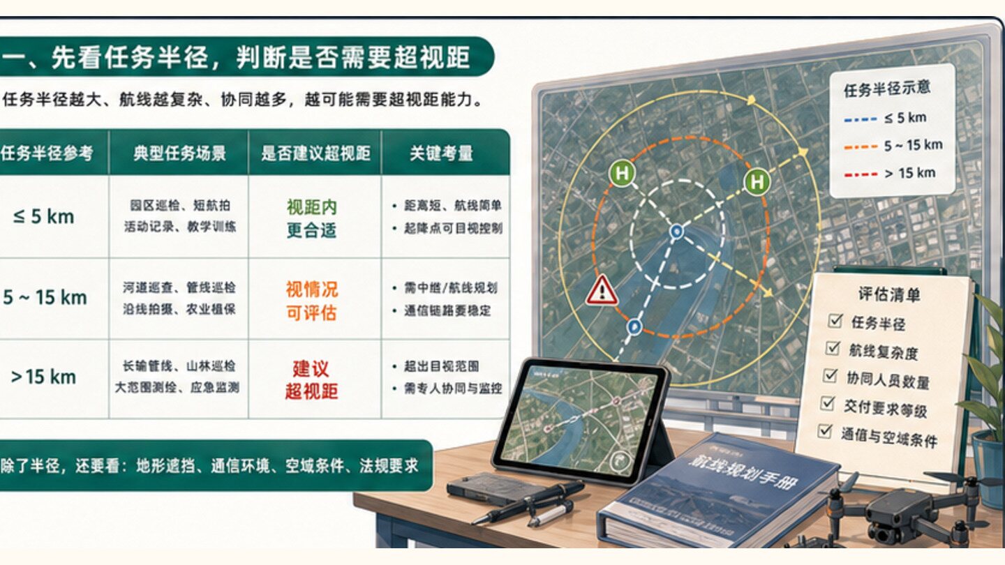 超视距升级值不值,先看任务半径和交付要求
