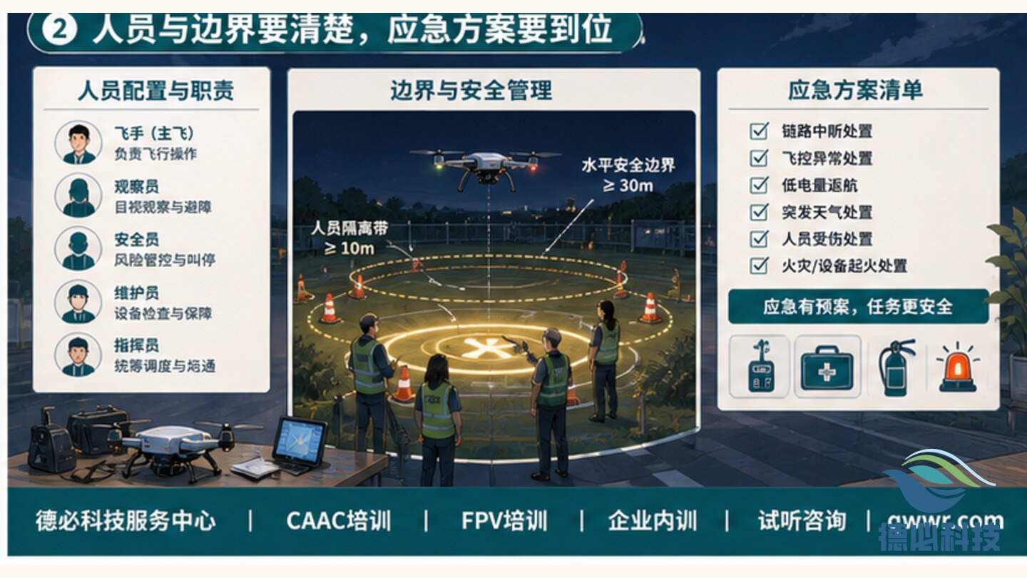 无人机夜间任务能不能做,先看合规和照明条件