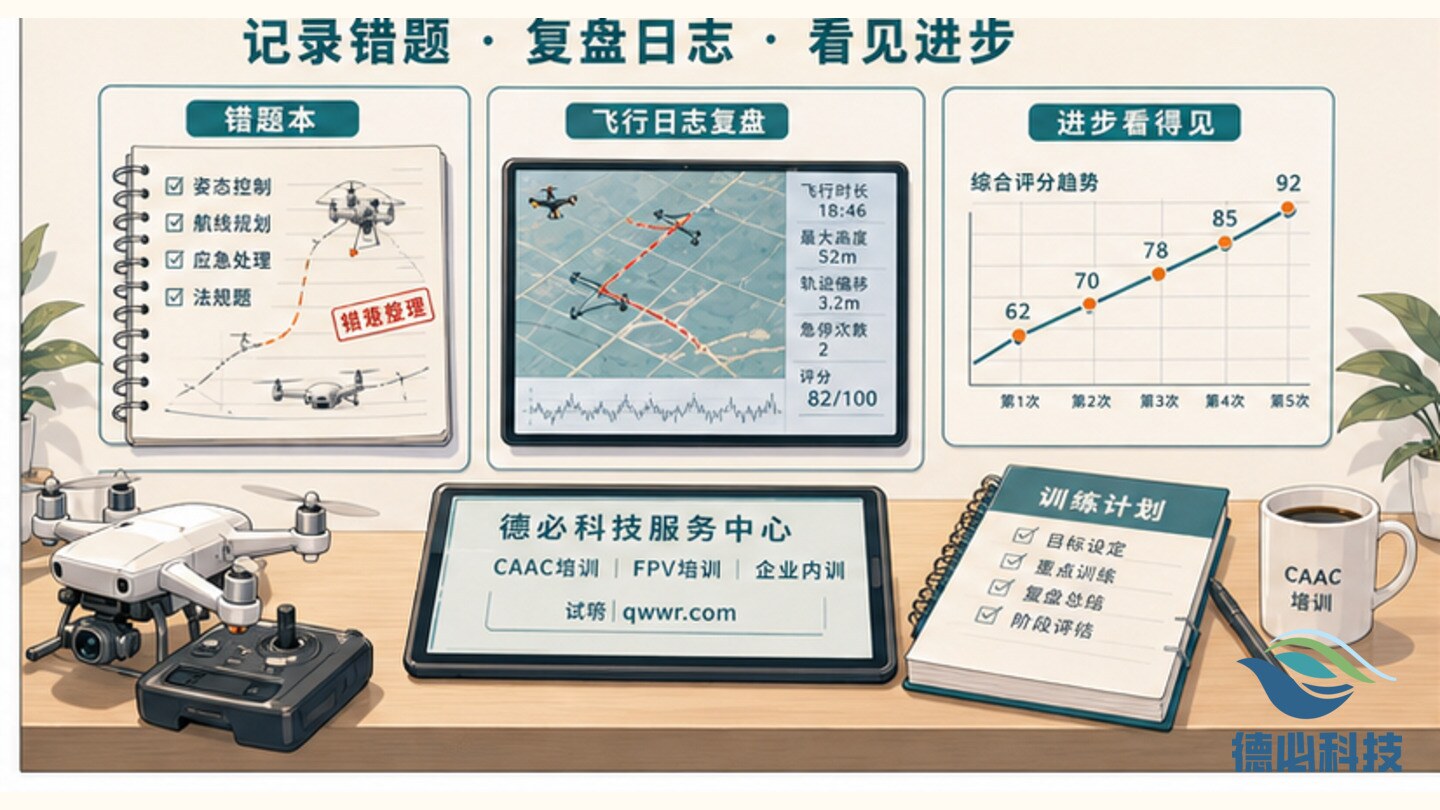 无人机教员怎么选,先看纠错方式