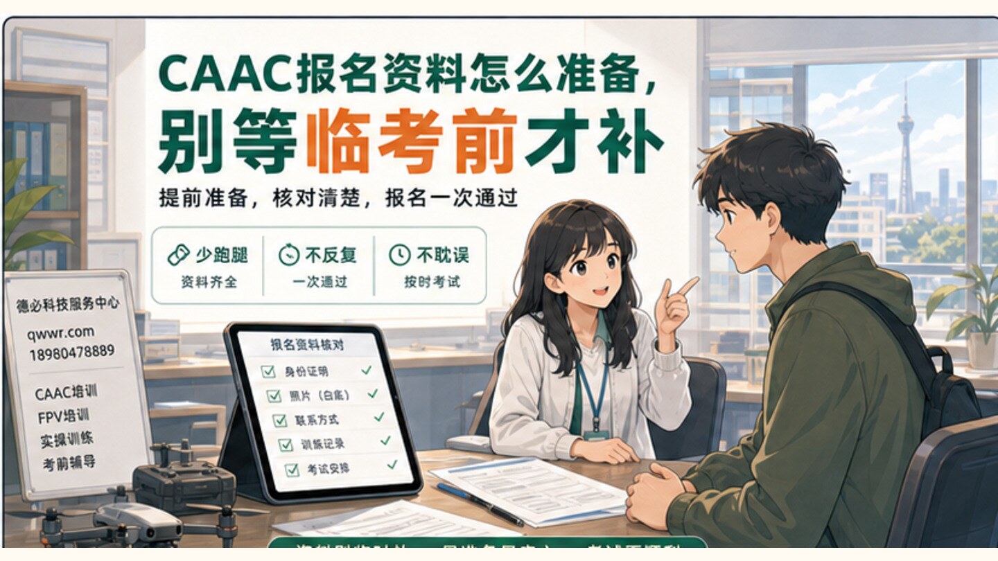 CAAC报名资料怎么准备，别等临考前才补