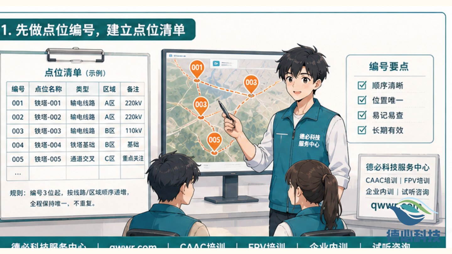 无人机巡检照片怎么归档,先按点位编号
