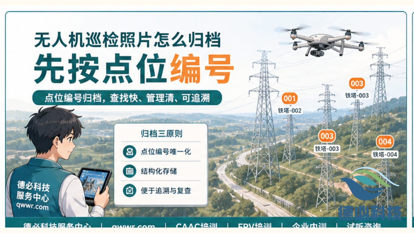 无人机巡检照片怎么归档,先按点位编号