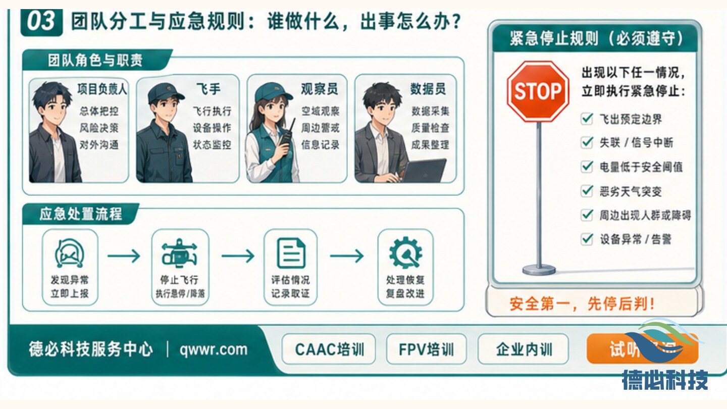 无人机项目负责人要懂什么,先懂风险边界