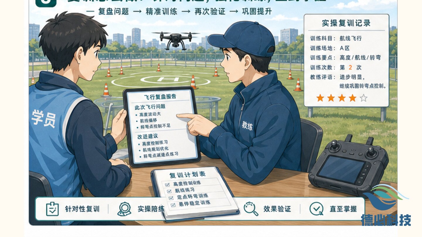 无人机培训售后怎么问,先问复训机制
