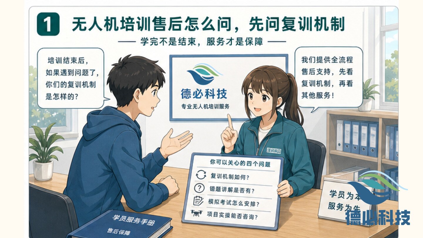 无人机培训售后怎么问,先问复训机制