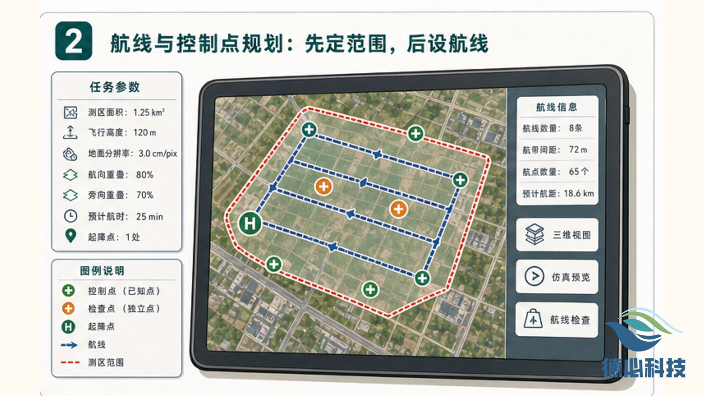 无人机测绘外业怎么准备,先看控制点
