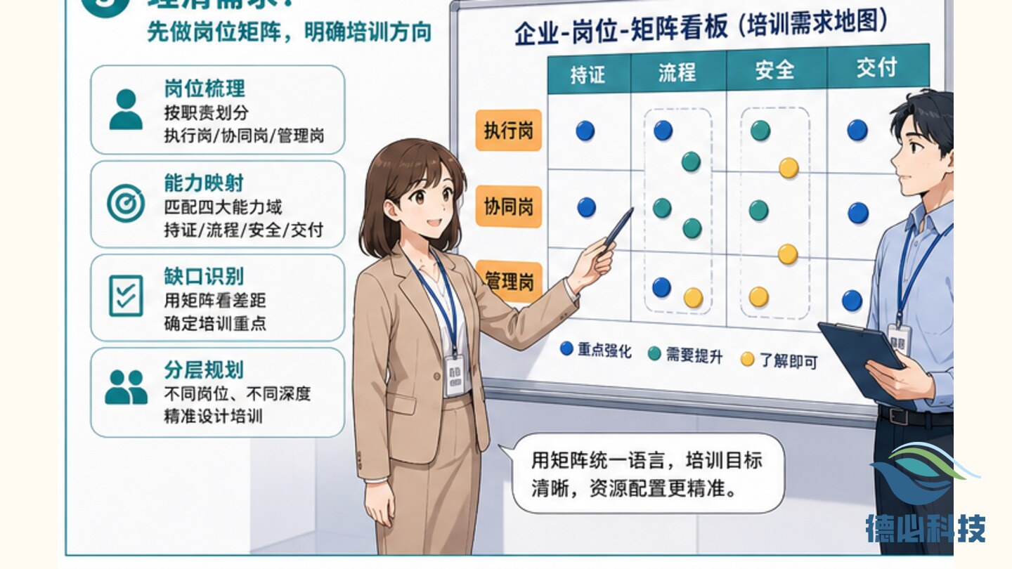 无人机企业培训预算乱，先做岗位矩阵