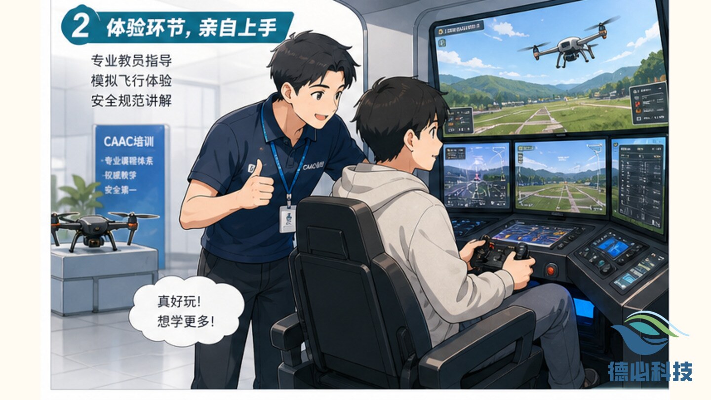 无人机试听接待忙,先排四个节点