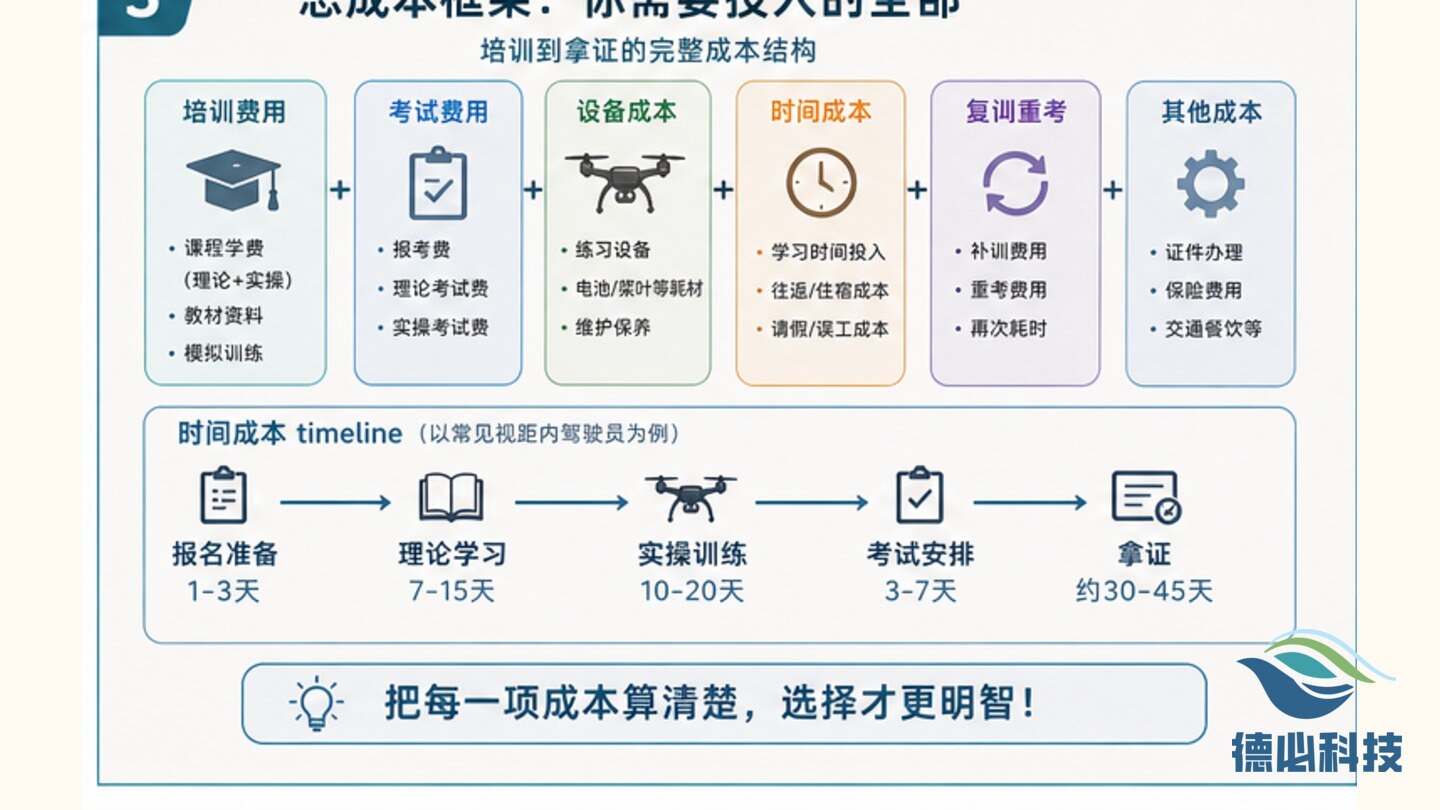 无人机价格问到底,先给总成本框架