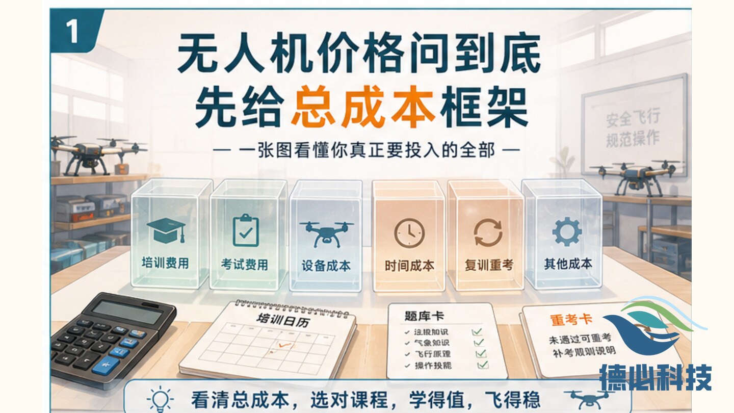 无人机价格问到底,先给总成本框架