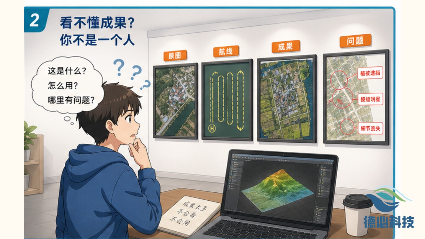 无人机测绘成果看不懂，先做样例墙