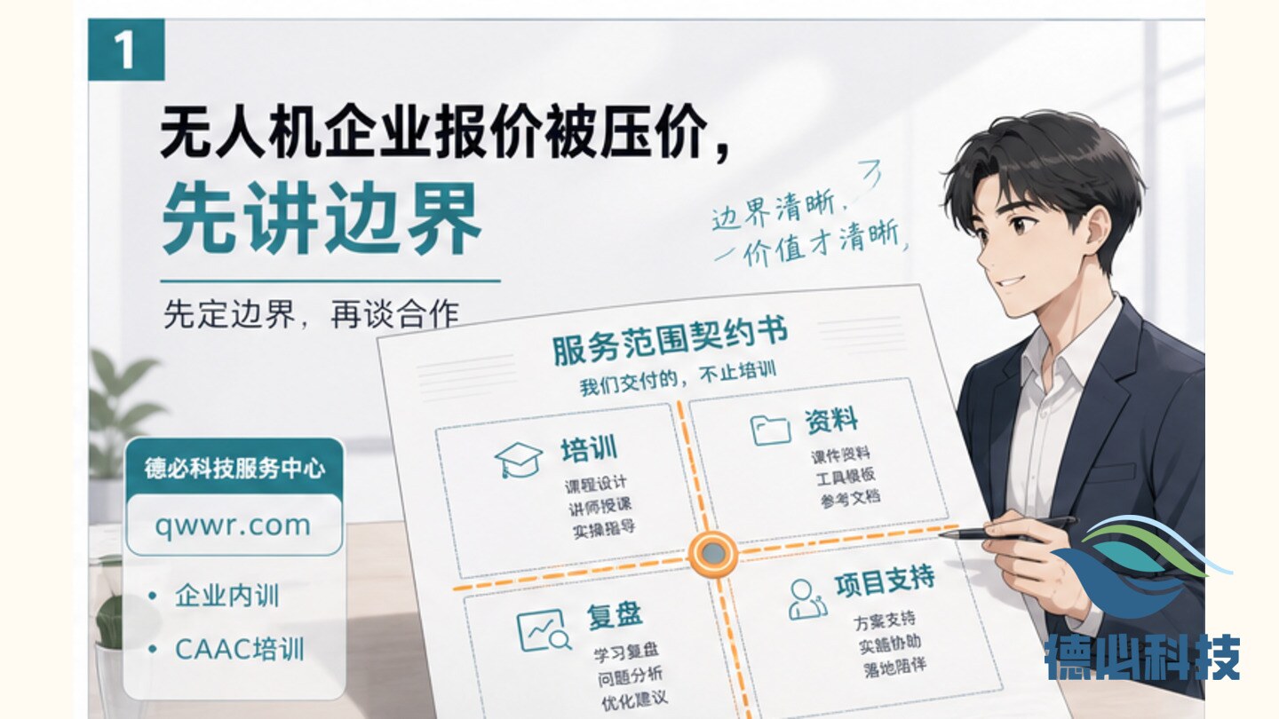 无人机企业报价被压价，先讲边界
