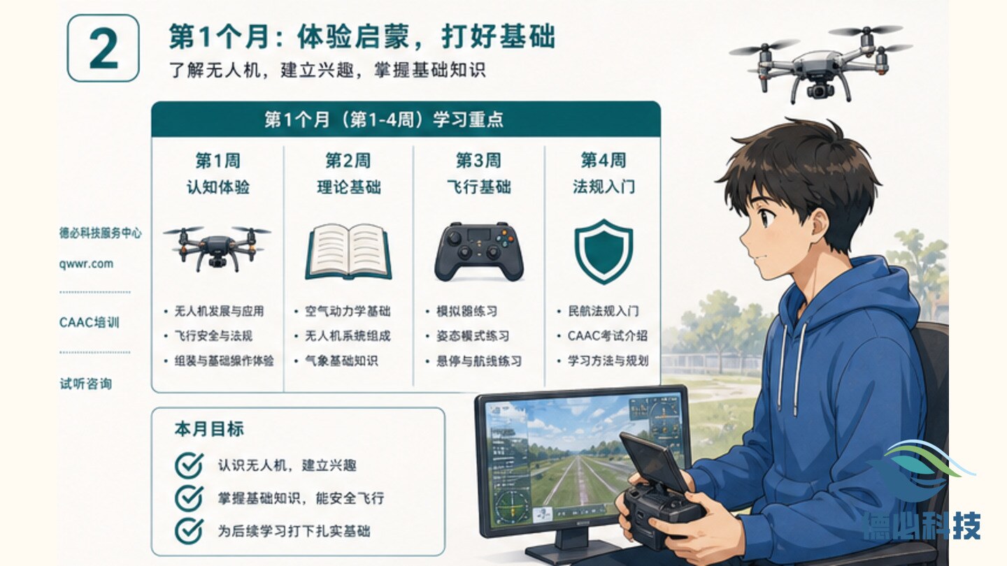 高考后学无人机,先算三个月节奏