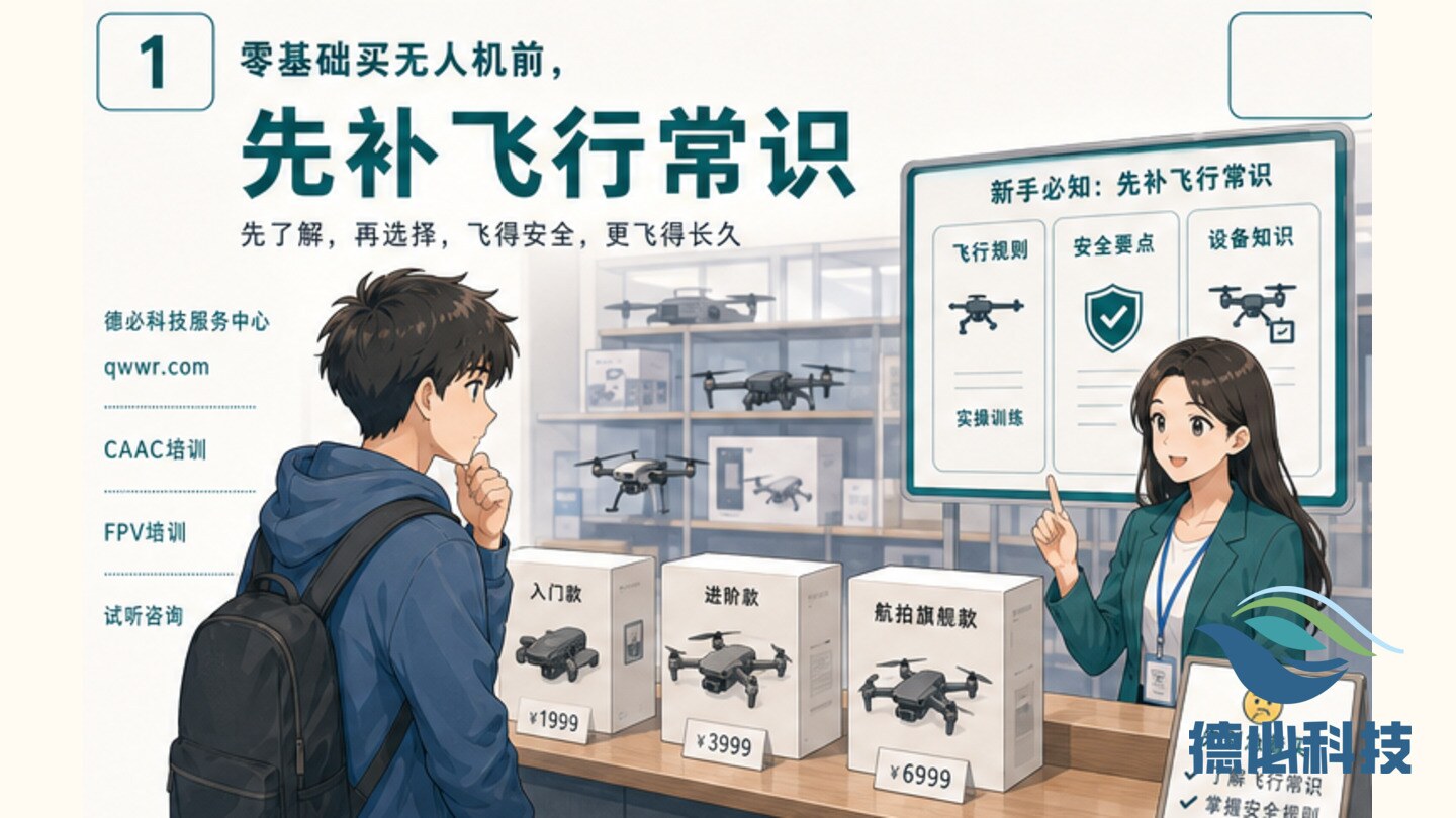 零基础买无人机前,先补飞行常识