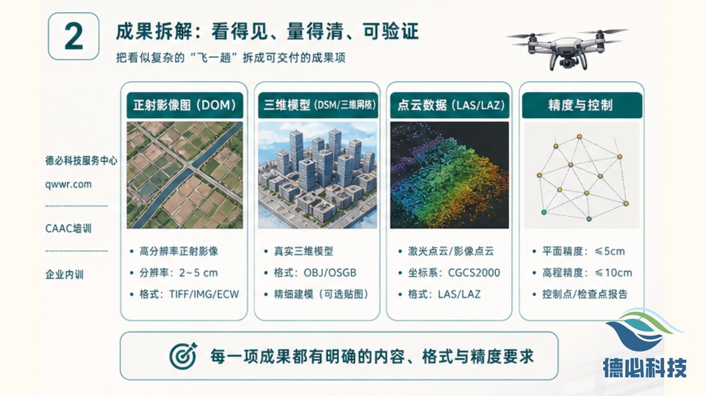无人机测绘报价难讲,先拆成果清单