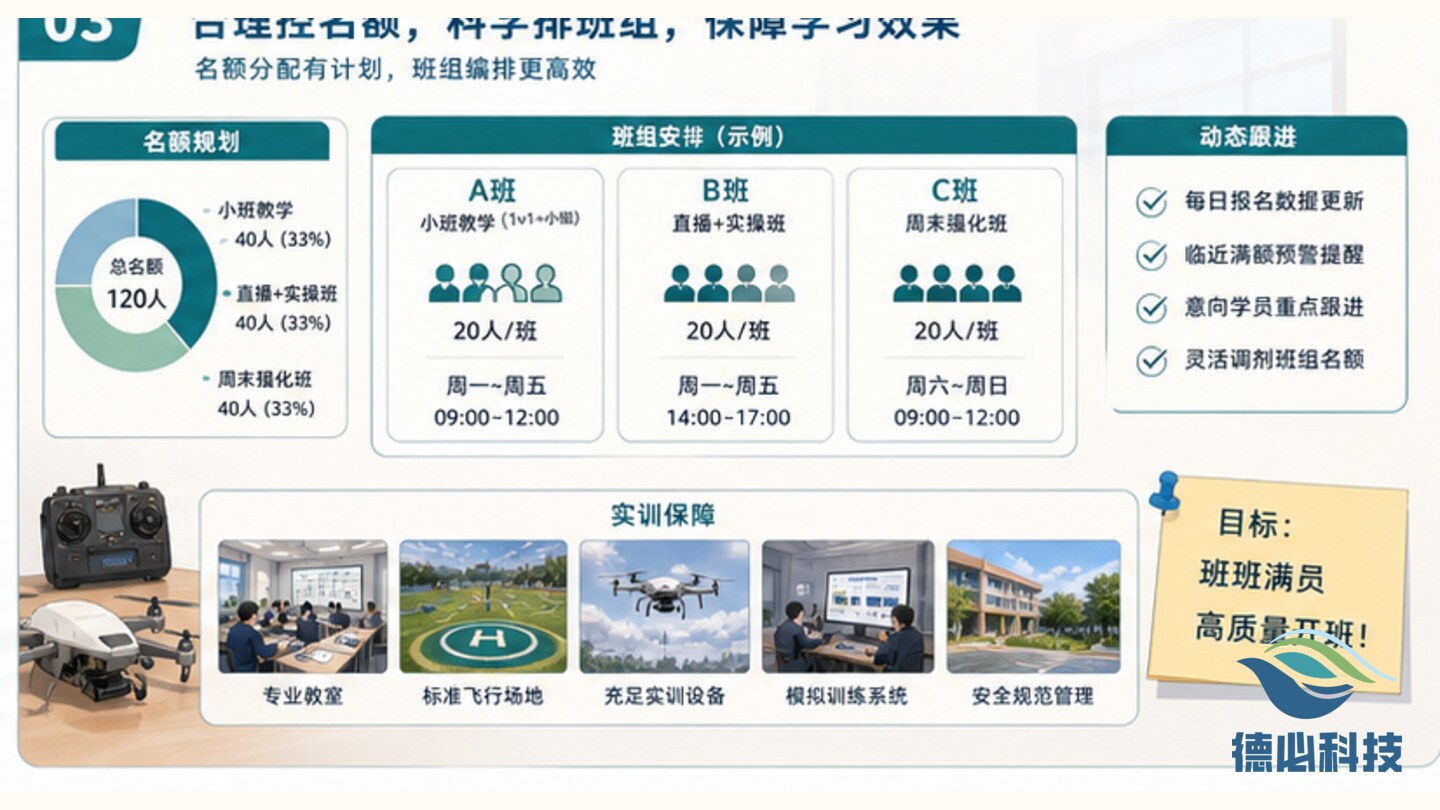 无人机暑期班要满,先排报名节奏