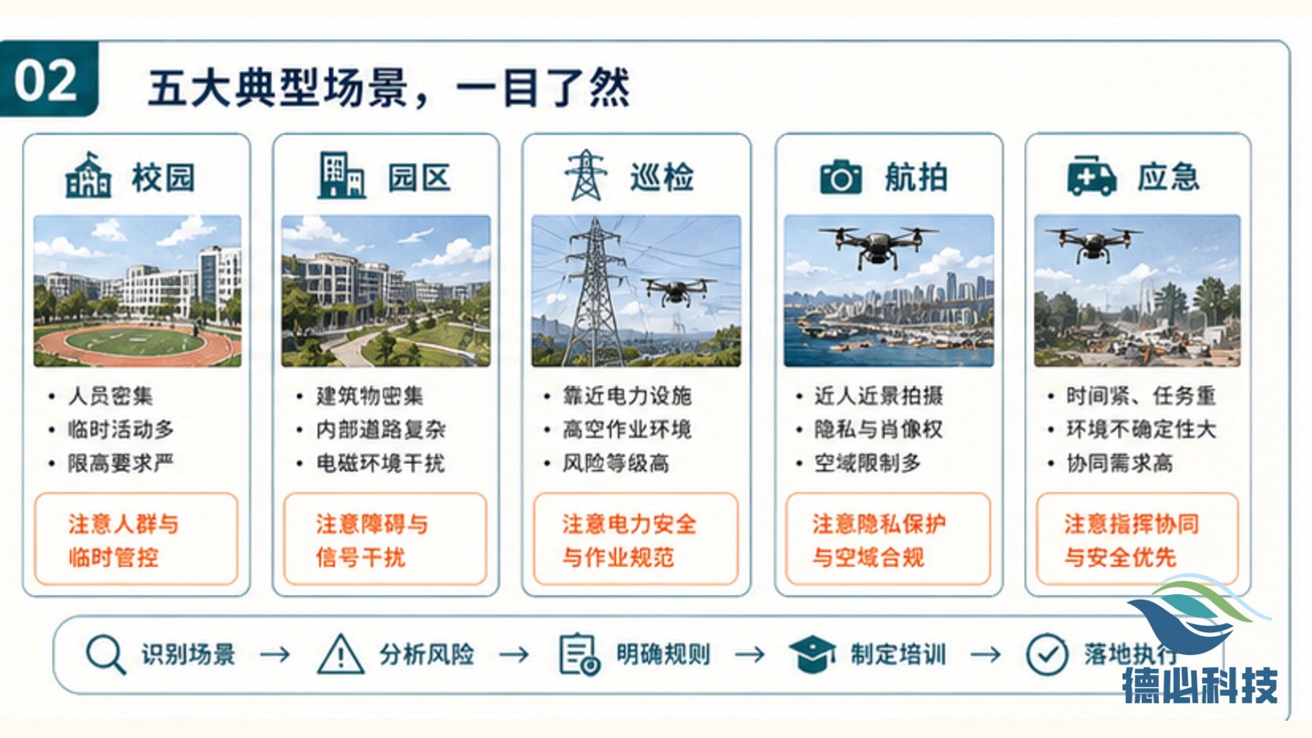 低空安全培训泛,先做场景清单