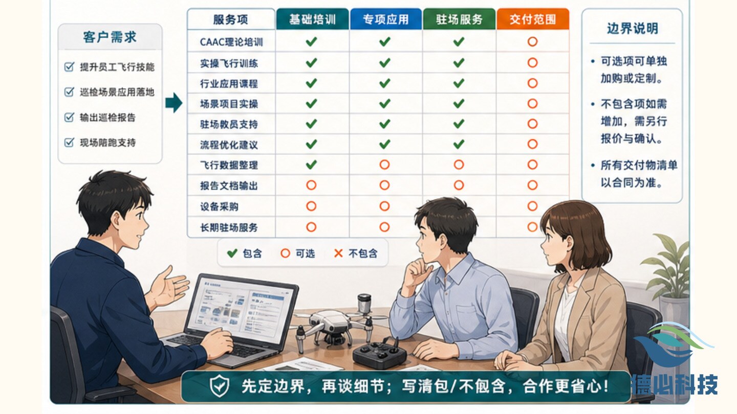 无人机合作报价慢,先做套餐边界
