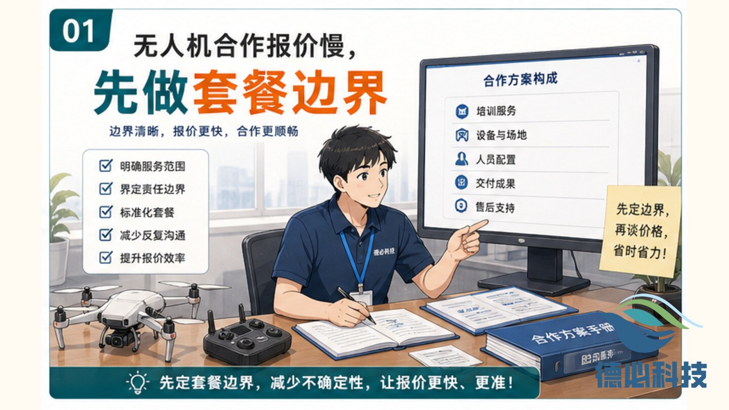 无人机合作报价慢,先做套餐边界