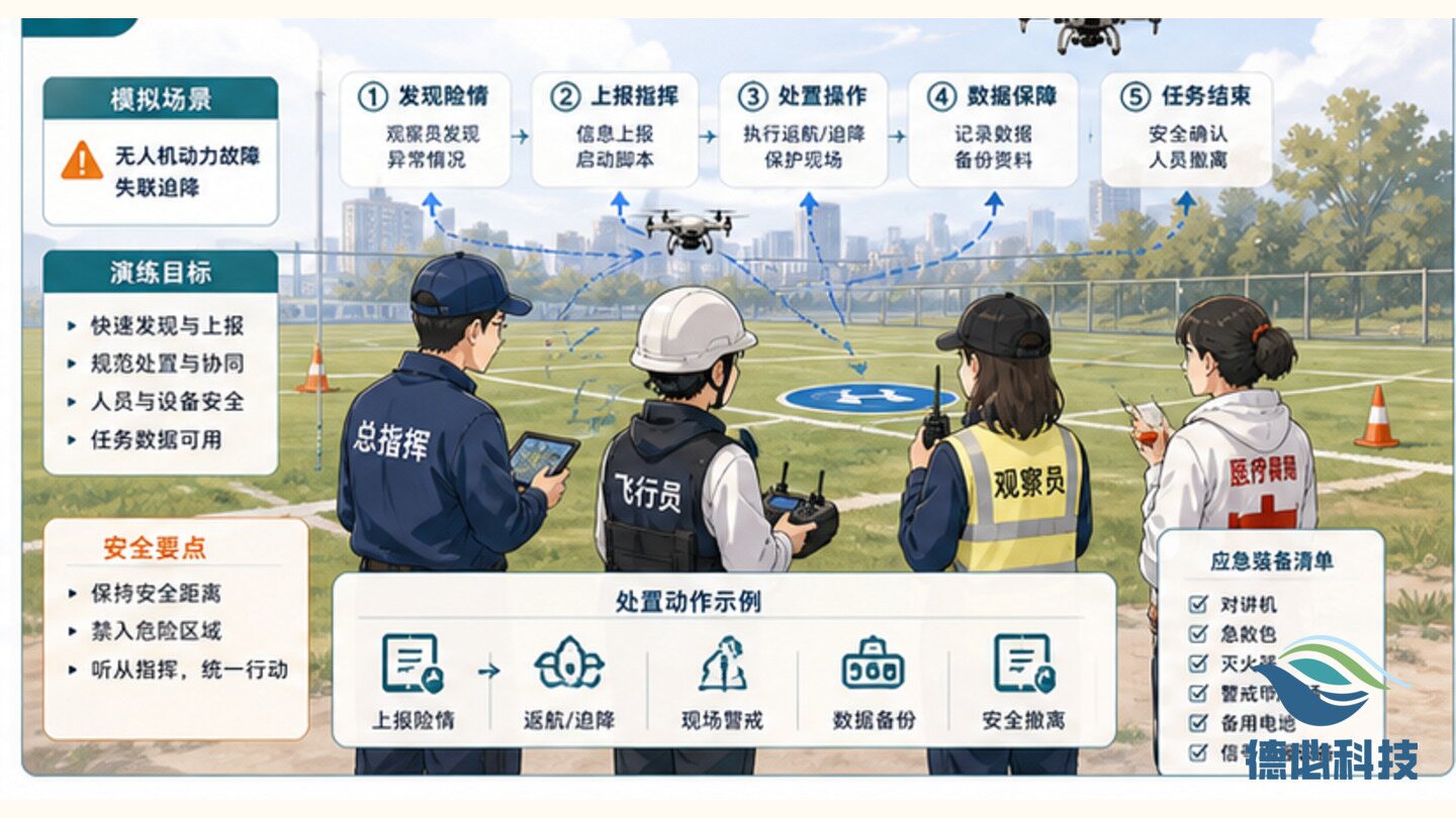 无人机应急演练杂,先定演练脚本