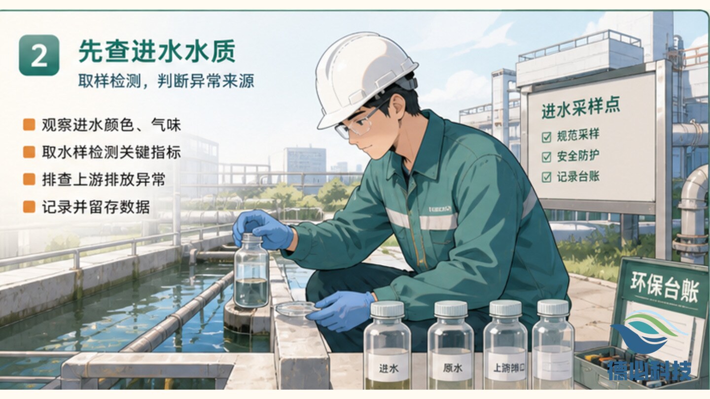 污水站出水波动,先查三处前端