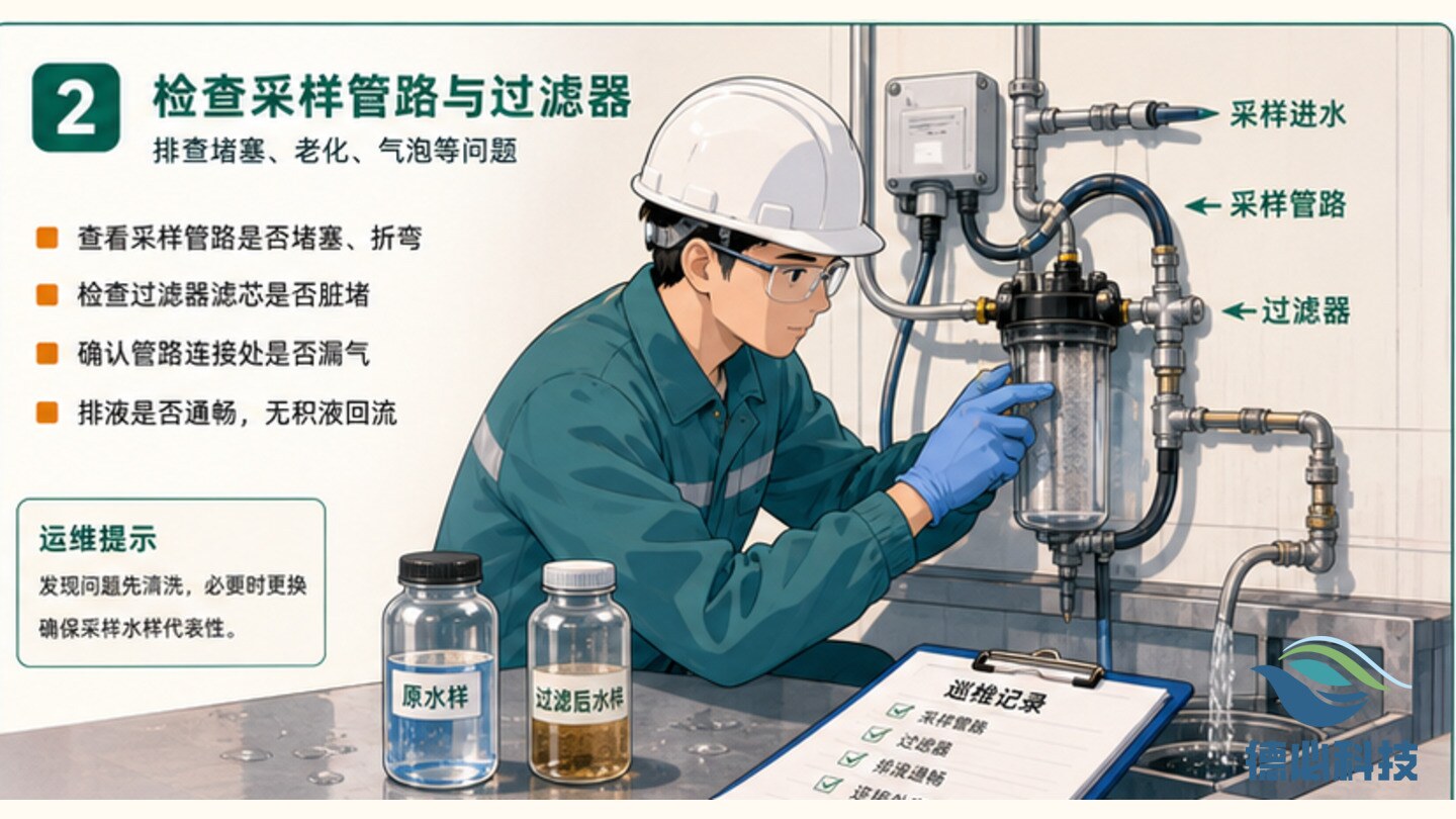 在线监测数据跳变,先看采样管路