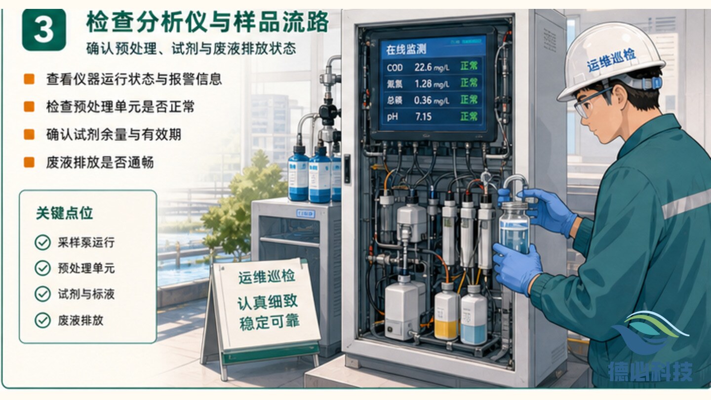 在线监测数据跳变,先看采样管路