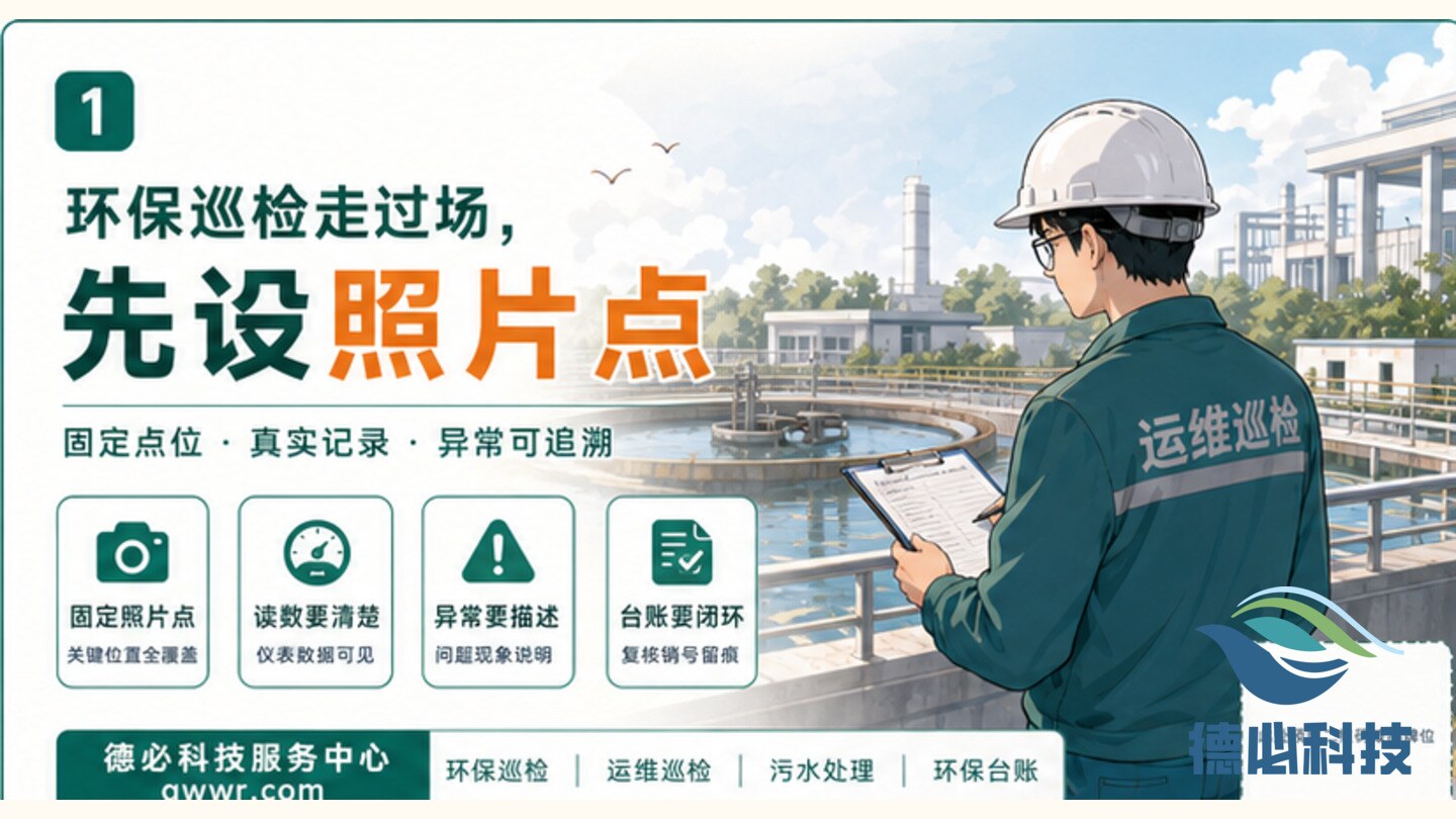 环保巡检走过场，先设异常照片点