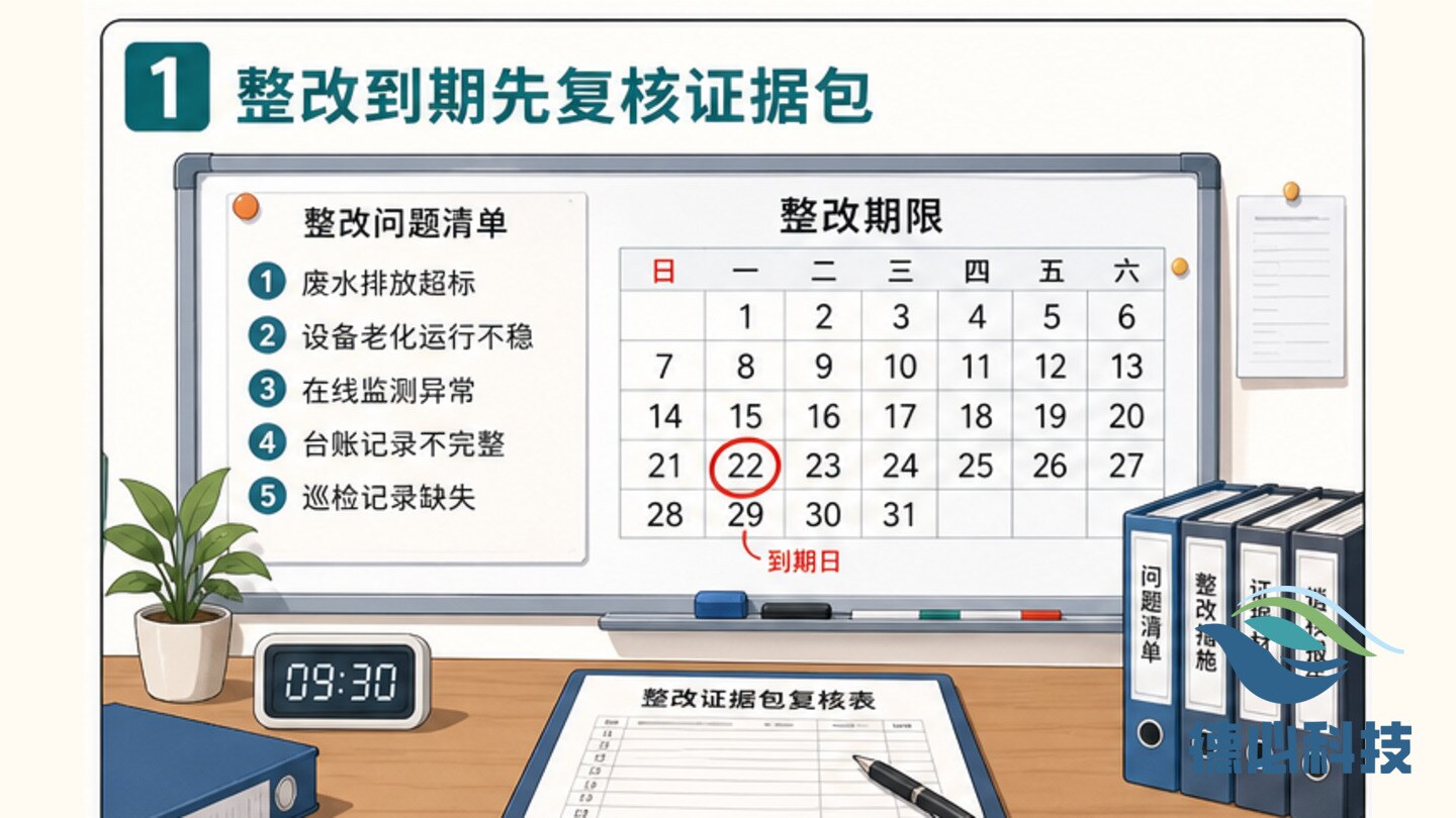 环保整改到期,先做证据包复核