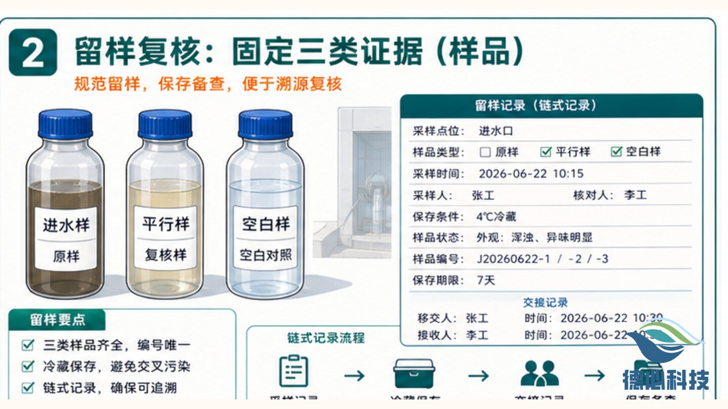 进水水质突变,先留三类证据