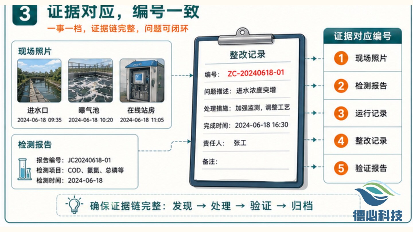 环保台账散乱,先按问题归档