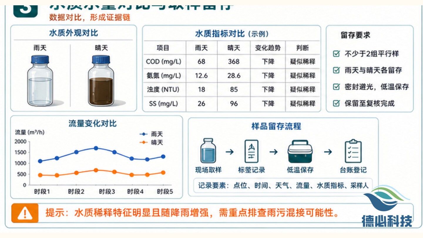 雨污混接疑似,先做点位排查