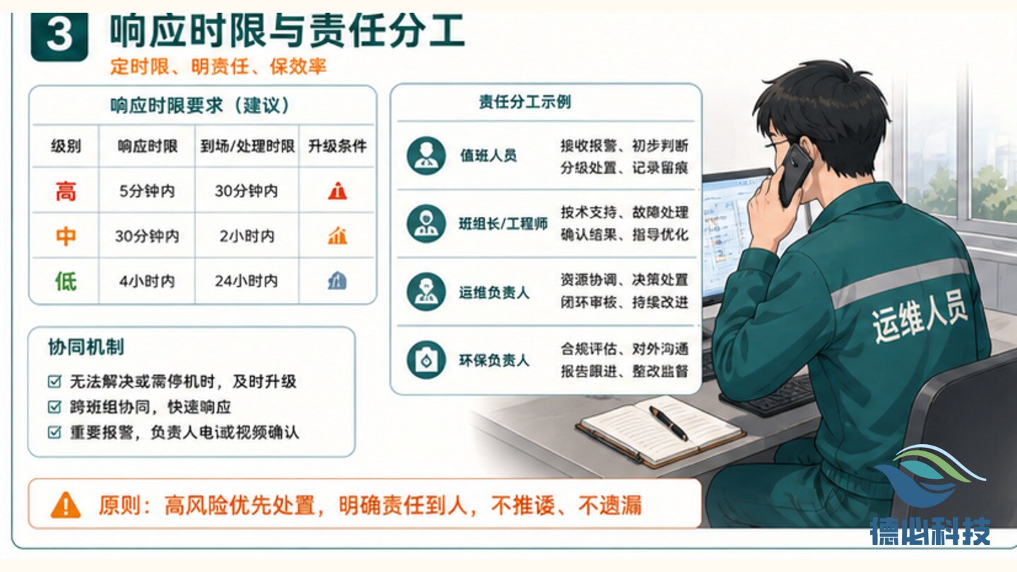 在线设备报警多,先做分级处置