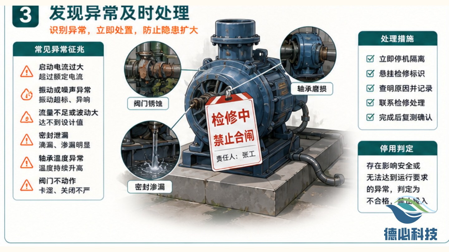 水泵备用失效,先做轮换试运行