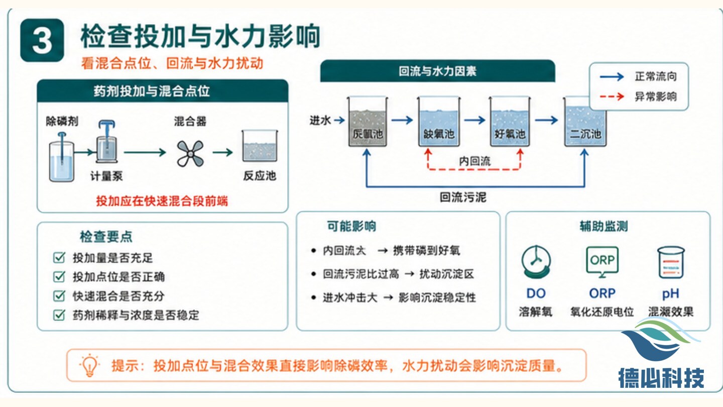 出水总磷反弹,先查沉淀排泥