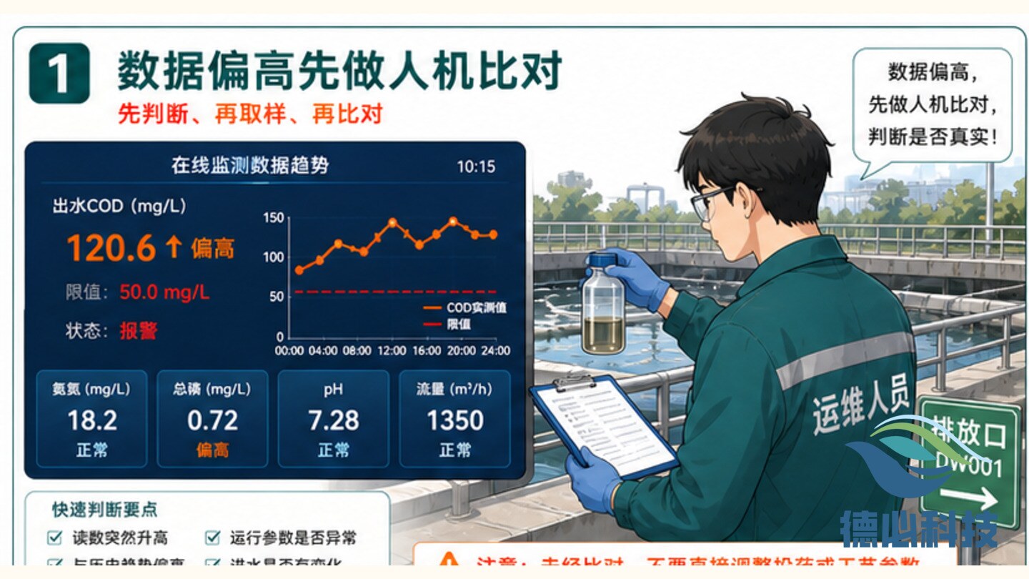 监测数据偏高,先做人机比对