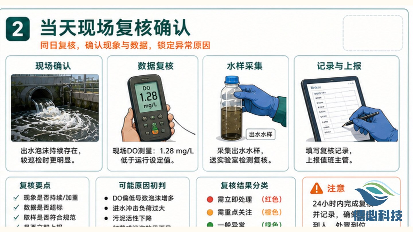 巡检发现异常,先做当天复核