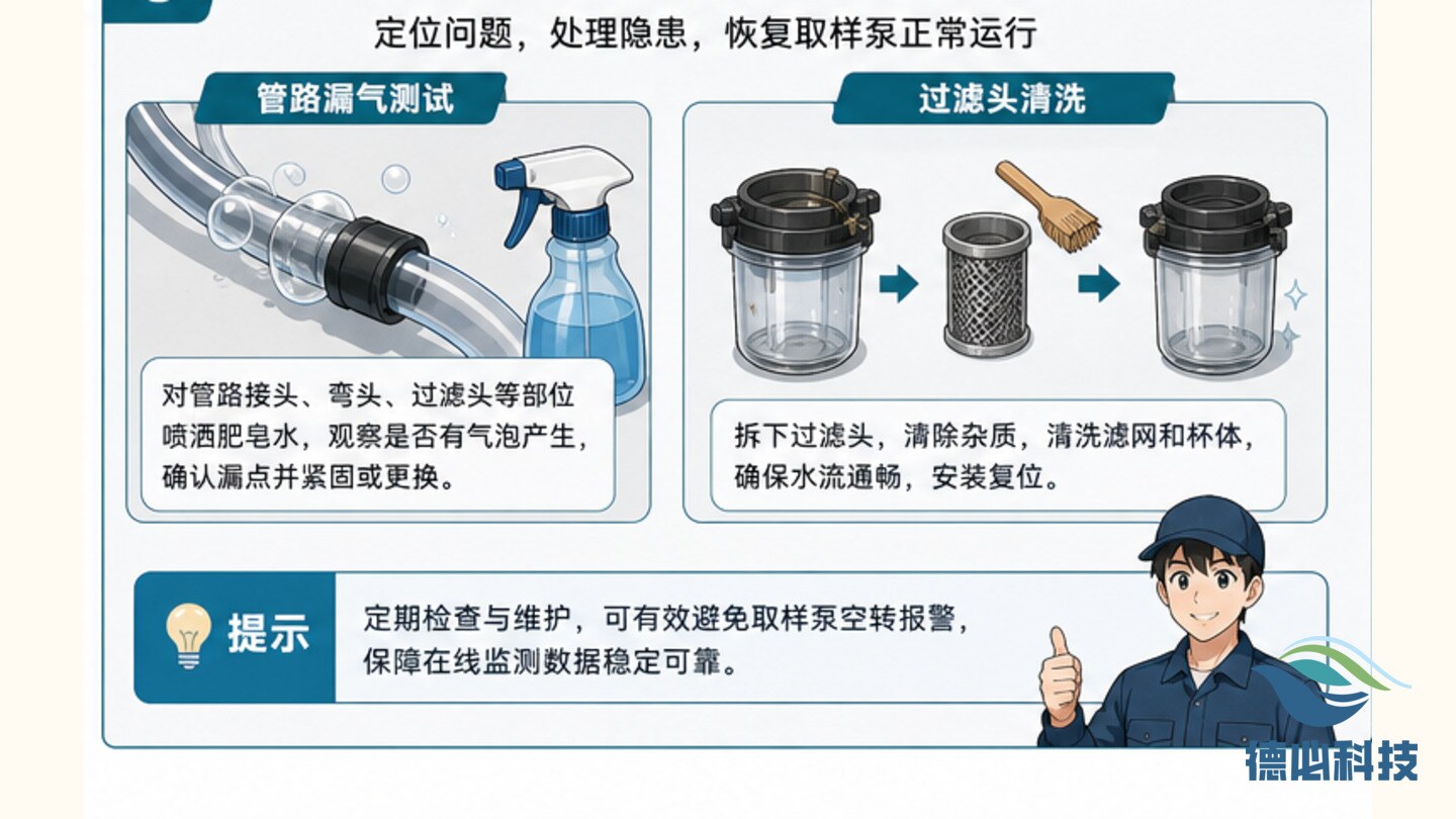 取样泵频繁空转,先查液位和管路
