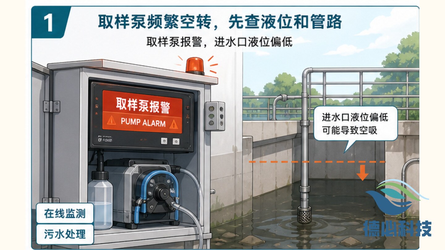 取样泵频繁空转,先查液位和管路