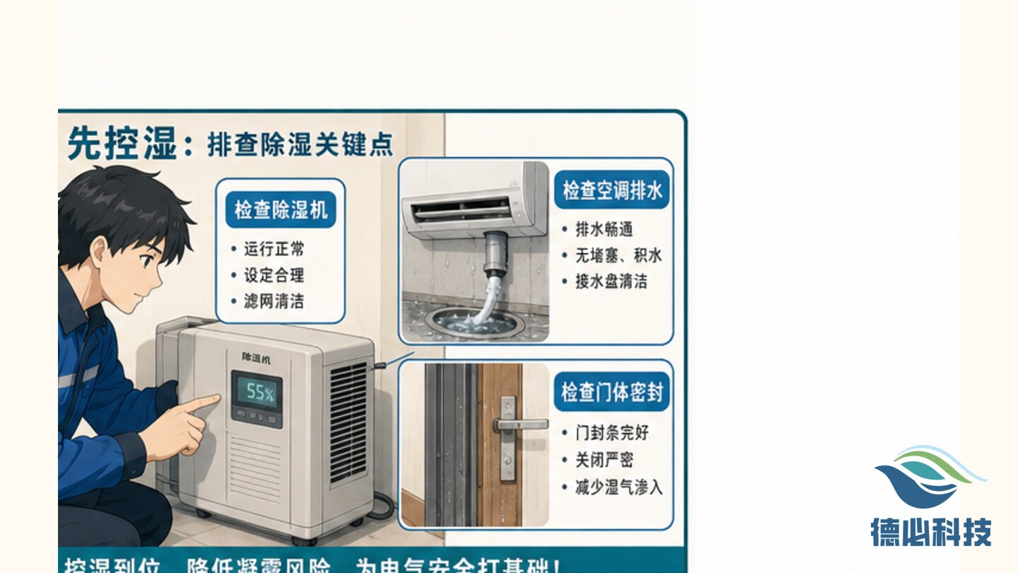在线站房潮气重，先控湿再查电气