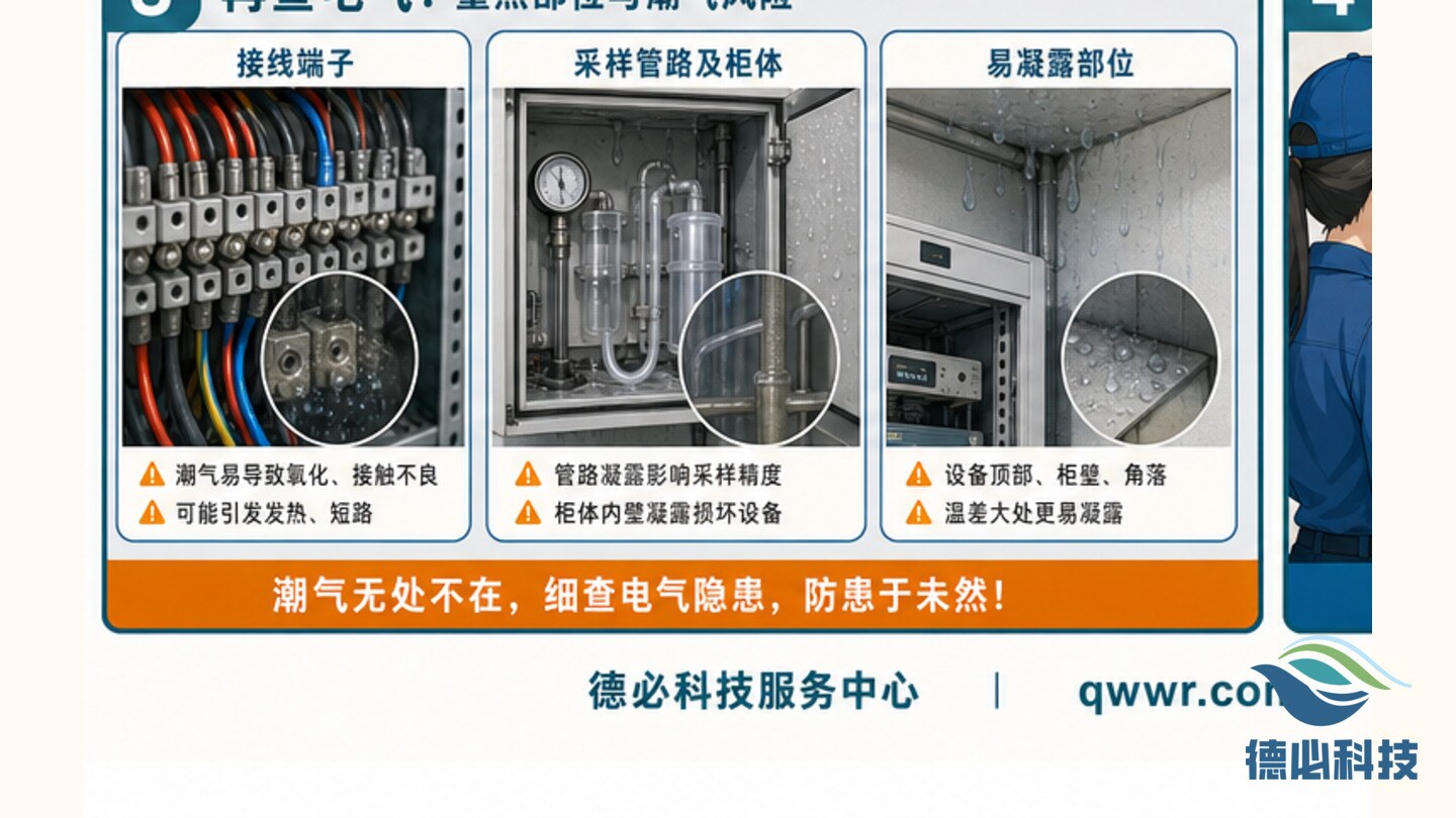 在线站房潮气重，先控湿再查电气