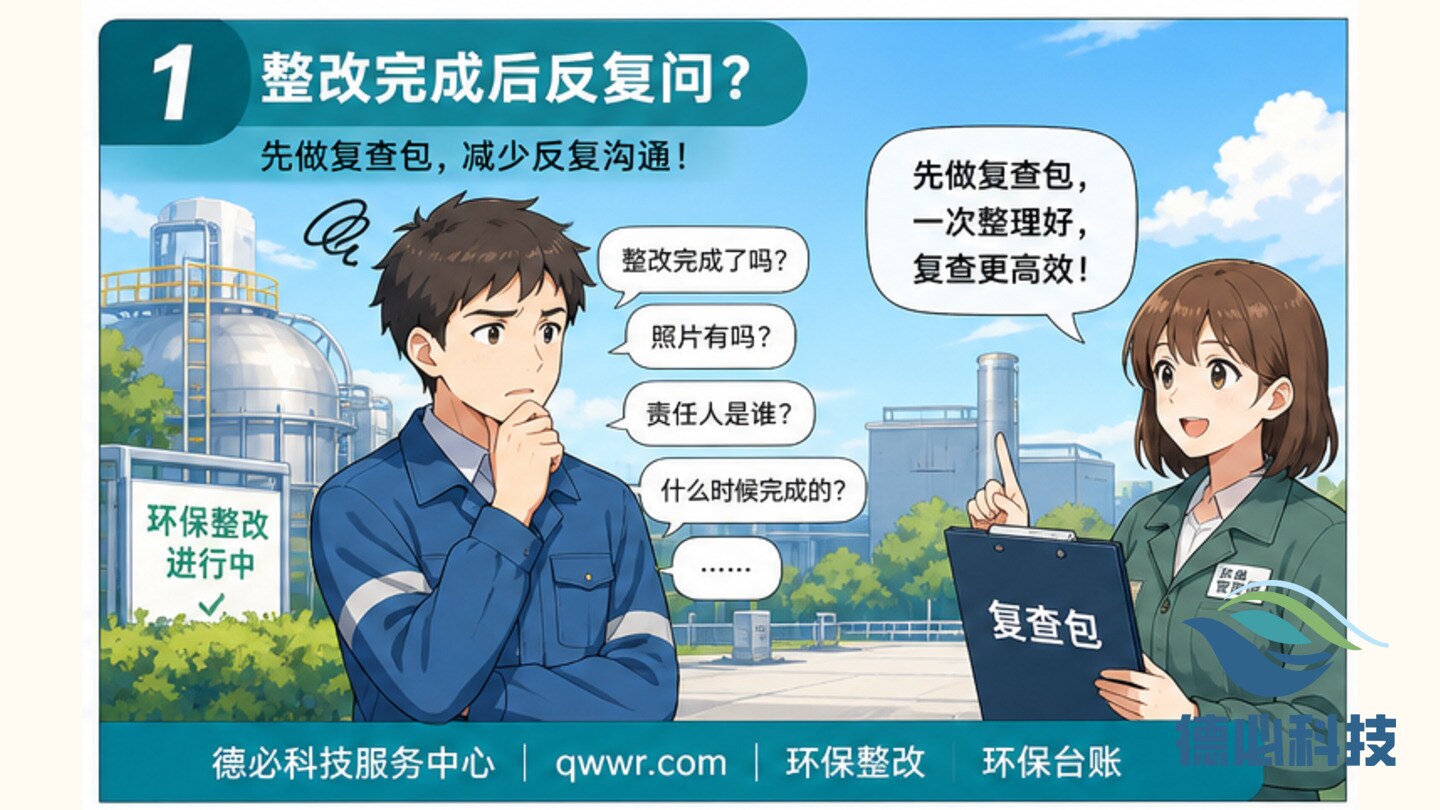整改完成后反复问,先做复查包