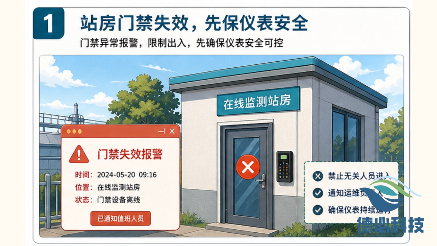 站房门禁失效，先保仪表安全
